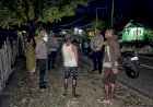 Operasi Pekat Turangga 2025, Patroli Malam Personel Polsek Rote Tengah Cegah Aksi Premanisme