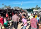Jamin Aktifitas Ekonomi Masyarakat, Polsek Rote Selatan Tingkatkan Pengamanan
