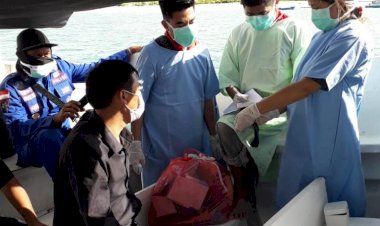 6 WNA Terdampar Di Perairan Rote, Polres Rote Ndao Cepat Dan Sigap Menangani