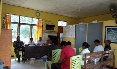 Mediasi Masalah KDRT, Langkah Jitu Kanit Binmas Polsek Lobalain Bersama Tiga Pilar