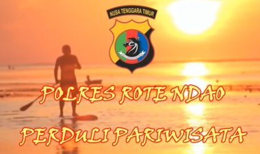 Polres Rote Ndao Peduli Pariwisata