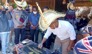 Wakapolda NTT Dampingi Gubernur, Resmikan Cottage dan Resto Mulut Seribu