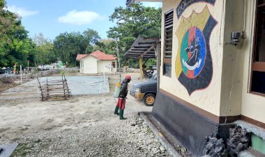 Putus Mata Rantai Covid – 19, Polsek Rote Barat Daya Sterilkan Mako