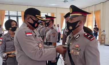 Beberapa PJU dan Kapolsek Jajaran Polres Rote Ndao, Diserahterimakan Pagi Ini