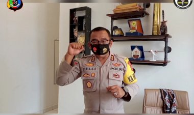 Polres Rote Ndao Ajak Pakai Masker