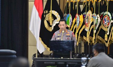 Kapolri Minta Pertahankan Kepercayaan dan Kepuasan Publik di Rakernis 4 Divisi