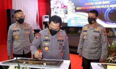 Kapolri Resmikan Gedung Presisi Polres Kota Tangerang dan 100 Ribu Rumah untuk Personel