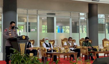 Upaya Kapolri dan Panglima Tekan Angka COVID-19 di Kediri Paska Libur Lebaran