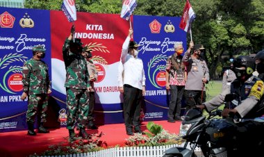 TNI-Polri Distribusikan 30.000 Paket Sembako untuk Warga Solo