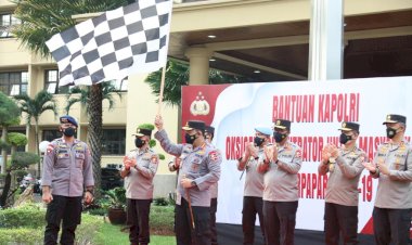 Kapolri Luncurkan Bantuan 1.000 Oksigen Konsentrator Bantu Warga yang Terpapar Covid-19