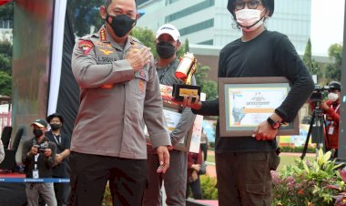 Gelar Festival Mural, Kapolri: Jaga Kami Jadi Polri Yang Lebih Baik