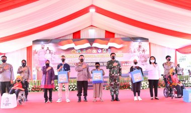 Jaga Generasi Penerus Bangsa, Kapolri Beri Dukungan Psikososial ke Anak Terdampak Covid-19.