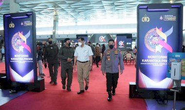 Tindaklanjuti Instruksi Presiden Soal Karantina PPLN, Kapolri Luncurkan Aplikasi Monitoring Karantina Presisi