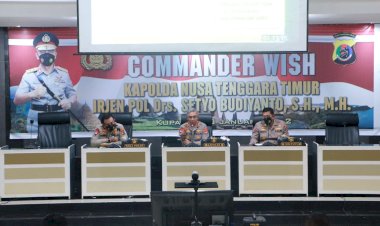 Sebelas Poin Direktif Kapolda NTT Yang Harus Dipedomani Jajaran