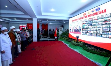 Apresiasi Ulama Di Banten Ikuti Vaksinasi, Kapolri: Kabar Baik dan Motivasi Bagi Masyarakat