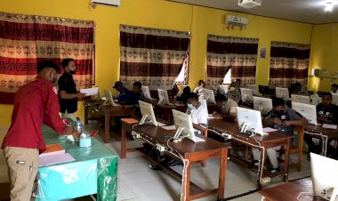 Syarat Memegang Senpi Dinas, Personel Polres Rote Ndao Ikuti Tes Psokologi