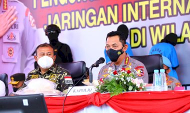 Ungkap Sabu 1,196 Ton, Kapolri: Kita Jaga Program Pemerintah Wujudkan SDM Unggul