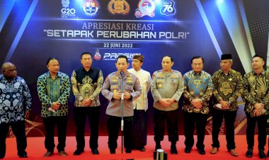 Daftar Pemenang Apresiasi Setapak Perubahan Polri