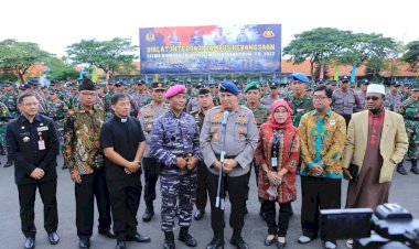 Kalemdiklat Polri Hadiri Penutupan Diklat Integrasi Kampus Kebangsaan TNI dan Polri TA 2022