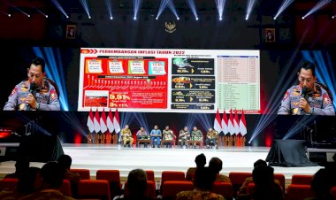 Kapolri di Rakornas Forkopimda: Beri Pendampingan Penggunaan Anggaran ke Pemda Hingga Kawal Inflasi