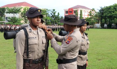 Kapolda NTT Lepas Keberangkatan Peserta Pembaretan Bintara Remaja (Baja) Angkatan 48 Tahun 2023