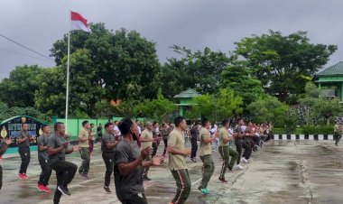 Jalin Sinergitas, TNI - Polri dan Pemda Kompak Olah Raga Bersama