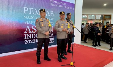 Kabaharkam Polri Buka Kegiatan Latpraops Komodo 2023 dalam rangka Pengamanan KTT Asean ke-42