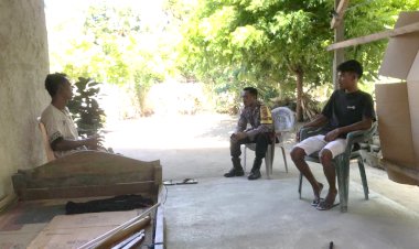 Dengan Sambang, Bhabinkamtibmas Ajak Warga Desa Binaan Ciptakan Kamtibmas Yang Kondusif