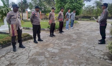 Kapolsek : Laksanakan Tugas Dengan Profesional, Berikan Yang Terbaik ke Masyarakat