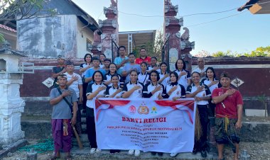 Sambut Hari Jadi Polwan ke-75, Srikandi Polwan Polres Rote Ndao Bakti Religi Bersihkan Rumah Ibadah