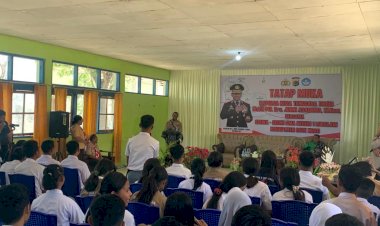 Safari Kamtibmas ke Pelajar, Kapolda NTT Sambangi SMA Negeri 1 Lobalain