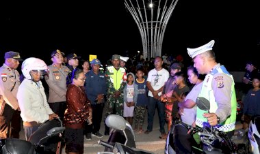 Akhiri Operasi Zebra Turangga 2023, Kapolres Ajak Instansi Terkait dan Pendeta Turun ke Jalan