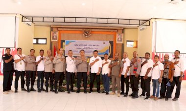 Cipta Kondisi Kamtibmas Jelas Pemilu Serentak Tahun 2024, Polres Rote Ndao Gelar Rakor Lintas Sektoral
