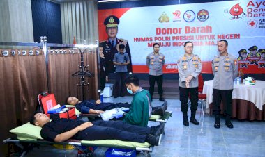 Hari Jadi ke-72 Humas Polri Dirayakan Dengan Kegiatan Kemanusiaan