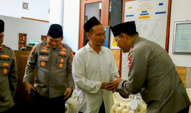 Dikunjungi Kaops NCS Polri, Gus Baha Doakan Pemilu 2024 Berlangsung Aman dan Damai