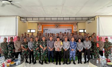 Jalin Sinergitas dan Pererat Tali Silaturahmi, Polres Rote Ndao Gelar Halal Bihalal