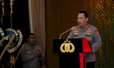 Kapolri Buka Rakernis Gabungan 4 Satker Polri
