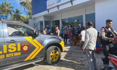 Patroli Preventif Satuan Samapta Polres Rote Ndao.