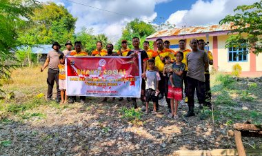 Bakti Religi Polsek Rote Timur Jelang HUT Bhayangkara Ke 78