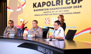 Polri Gelar Kejuaraan Badminton Kapolri Cup 2024,Upaya Asah Bibit Muda