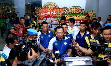 Jenderal Sigit Sebut Turnament Bulutangkis Kapolri Cup Pintu Masuk  Mengikuti Kejuaraan Nasional Dan Internasional