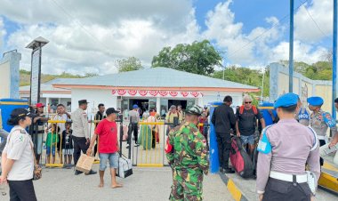 Sinergitas Pengamanan Polsek Pantai Baru Dan Koramil Pantai Baru Untuk Ciptakan Kenyamanan
