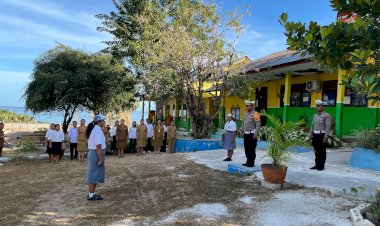 Police Go To School Bersama Kasat Lantas Polres Rote Ndao