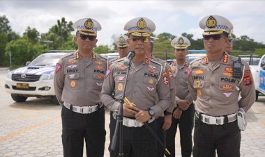 Jelang HUT RI ke-79 di IKN, Kakorlantas Cek Kesiapan Personel dan Kendaraan Lalu Lintas