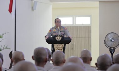 64 Orang Asili Papua Menjalani Pendidikan Tamtama Di SPN Polda Kalimantan Timur Tahun Anggaran 2024