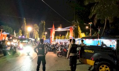 Cegah Kriminalitas Personel Satuan Samapta Lakukan Kegiatan Preventif