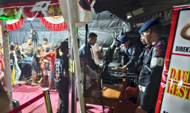 Jelang HUT RI ke-79 di Pulau Terselatan, Polres Rote Ndao Andil Dalam Pameran Pembangunan