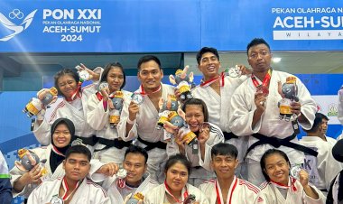 3 Atlet Judo Polri Tambah Emas Dan Perak Pada PoN XXI Aceh Sumut