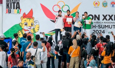 Attlet Taekwondo Polri Koleksi Emas Perak Dan Perunggu PON XXI Aceh Sumut