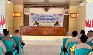 Kapolres rote ndao : Buatlah Hal Positif  Walaupun Kecil Namun Dampaknya Bernilai Positif Dalam Masyarakat